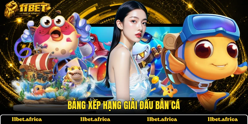 Bảng xếp hạng giải đấu bắn cá