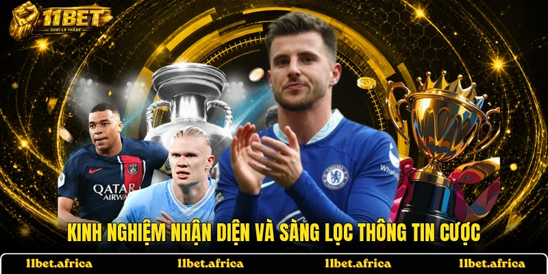 Kinh nghiệm nhận diện và sàng lọc thông tin cược