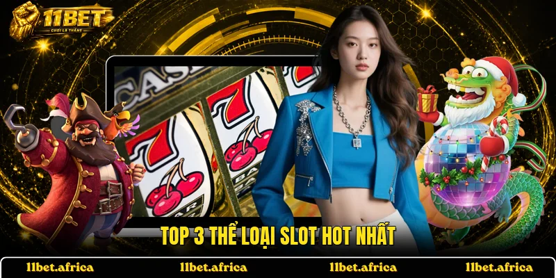 Top 3 thể loại slot hot nhất